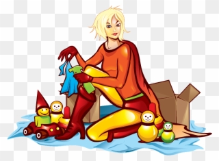 Kids Want To Help - Cleaning Clipart