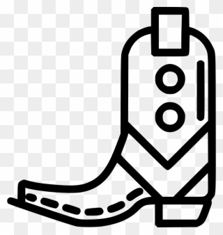 Army Union Boots Rubber Stamp - Boot Clipart