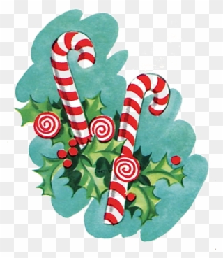 You Will Be Able To Find Each Month's "bite" There - Candy Cane Clipart