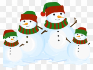 Snowman Clipart Family - Snowman Family Clip Art - Png Download