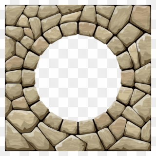 Clip Art - Circle Stone Wall Png Transparent Png