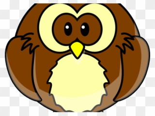 Owl Clipart Circle - Nocturnal Animals Clip Art - Png Download