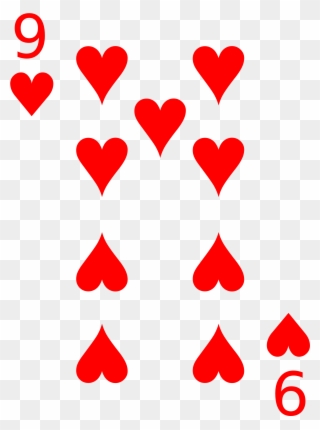 Banner Library File Cards Heart Wikimedia Commons Open - Playing Cards 9 Of Hearts Clipart