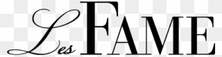 Les Fame - Fashion Week Logo Png Clipart