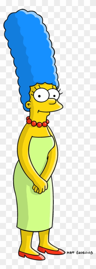 Background Marge Simpson - Mom Off Of The Simpsons Clipart