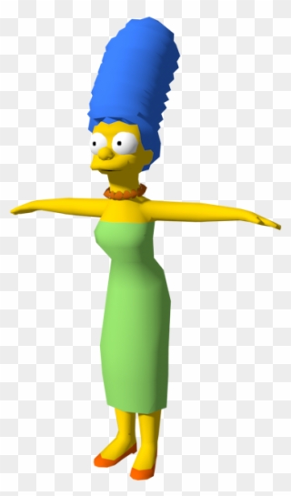 Download Zip Archive - Marge Simpsons Hit And Run Clipart