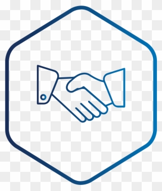 70 Years Of Commitment - Partnership Clipart