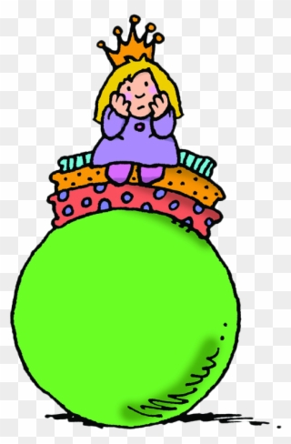 The And Pea Fairy - Clip Art Princess And The Pea - Png Download
