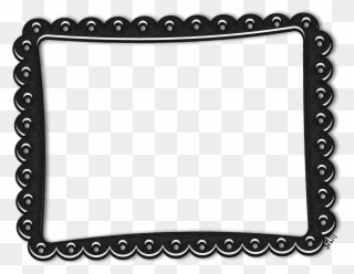 Just Right Click & Save The Image - Scallop Frame Png Clipart