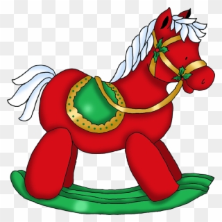 Vintage Caballitos De Madera - Horse Christmas Clipart Png Transparent Png