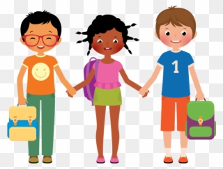 Event In Albuquerque, Nm - Happy Children Boys And Girls Holding Hands Clipart