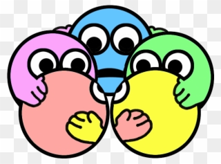 Hugging Smiley Face Images - Group Hug Smiley Gif Clipart