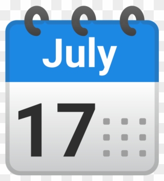 Calendar Emoji Png - Date Emoji Clipart