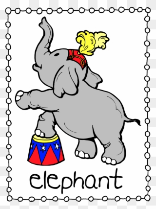 It´s The Acrobat - Circus Coloring Pages Clipart