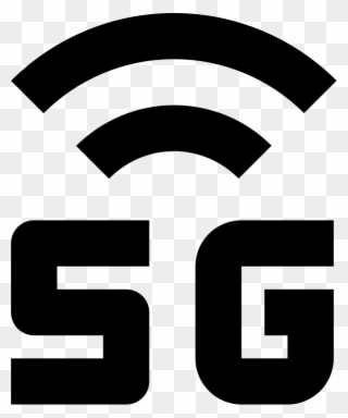 Icon Of 5g Signal Strength - Icon Clipart