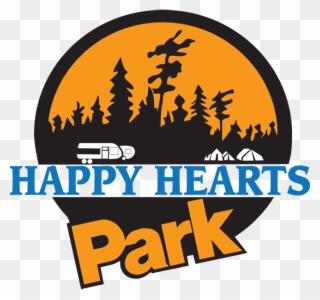 Logo - Happy Hearts Campground Clipart