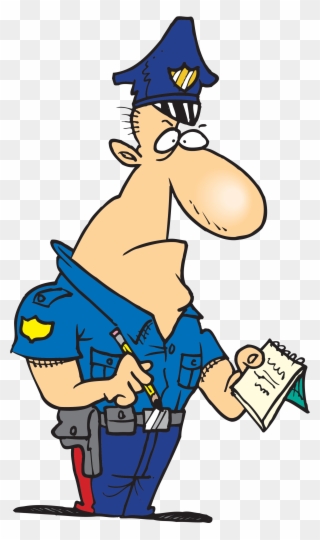 Collection Of Free Fined Download On Ubisafe - Police Officer Writing Report Clipart