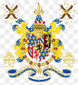 Open - Duke Of Burgundy Coat Of Arms Clipart