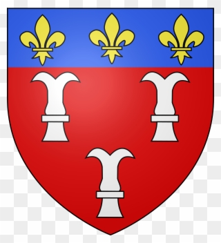 Heraldique Blason Ville Fr Rocamadour - Loches Coat Of Arms Clipart