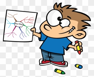 Clipart Map Community - Mind Mapping For Kids - Png Download