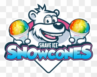 Snow Cone Logo Clipart