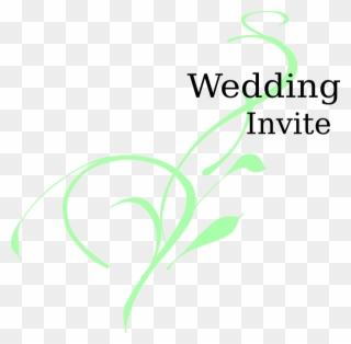 Mint Wedding Cliparts - Vines Leaves Transparent Background - Png Download