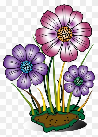 Flower Clipart Bloom Image Free Download - Flowers Best For Drawing - Png Download