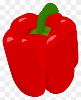 Big Image - Red Bell Pepper Clipart - Png Download