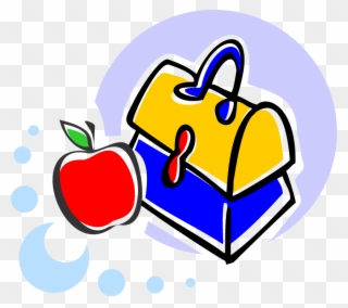 Esl School Writing - Lunch Box Clip Art - Png Download