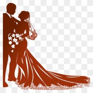 Engagement Clipart Sagai 9 Clip Art - Clipart Bride And Groom Png Transparent Png