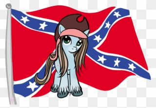 Transparent Bandana Wild West - Confederate Flag Transparent Background Clipart