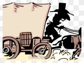Clip Art Royalty Free Covered Wagon Clipart - Covered Wagon Clip Art - Png Download