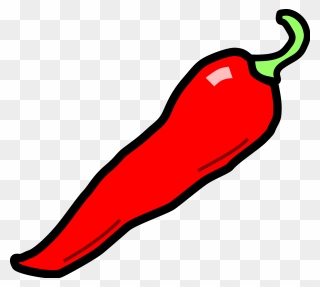 Chile Clipart Bell Pepper - Clip Art Chilli Pepper - Png Download