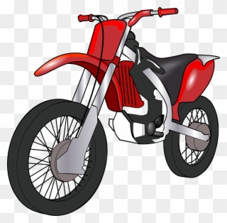 Cartoon Motorbike Clipart