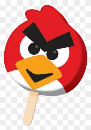 **new** Character Bar Angry Birds - Ice Cream Bar With Gumball Eyes Clipart