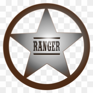 Texas Star Cliparts - Park Ranger Badge Clip Art - Png Download