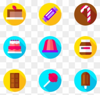 Sweet And Candy Shop - Confectionery Store Clipart
