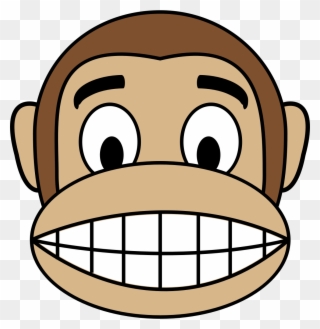 Clipart - Emoji Monkey - Png Download
