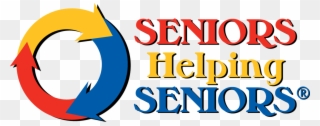 Seniors Illustrations And Clipart - Seniors Helping Seniors - Png Download