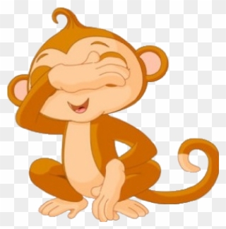 Clipart Baby Monkey - Transparent Background Monkey Clipart - Png Download