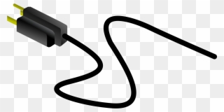 Electrical Clipart Transparent - Power Cord Clip Art - Png Download