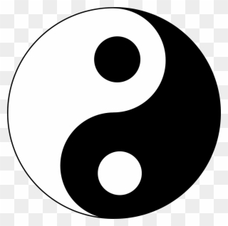 Yin Yang Clipart - Png Download