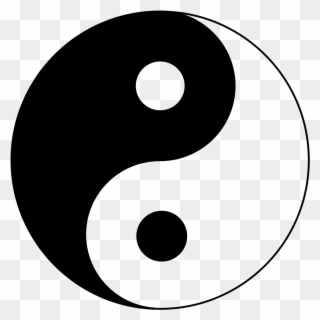 Ying Yang - Yun And Yang Symbol Clipart