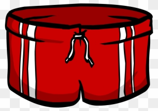 Red Shorts Club Penguin Wiki Fandom Powered - Club Penguin Shorts Clipart