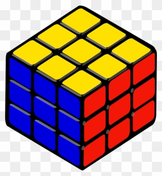 Ice Cube Tray Clip Art Download - Rubix Cube Clip Art - Png Download