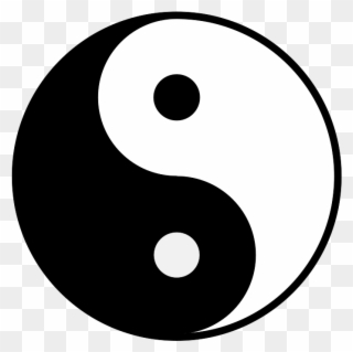 Yin Yang - Symbols That Represent Voltaire Clipart