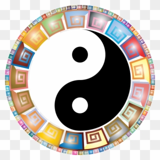 Yin And Yang Spoonflower China Qi Martial Arts Clipart