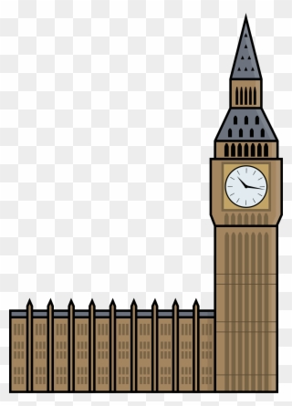 Big Image - London Big Ben Clipart - Png Download
