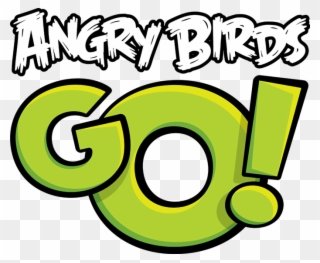 New 'angry Birds Go' Kart Racing Game - Angry Birds Go Logo Clipart