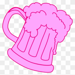 Bier Pink Clipart
